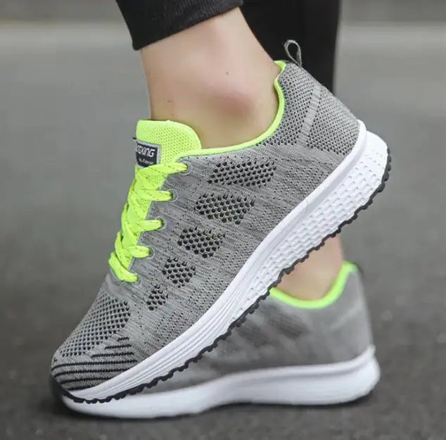 Women's sports sneakers, athletic shoes for running and training