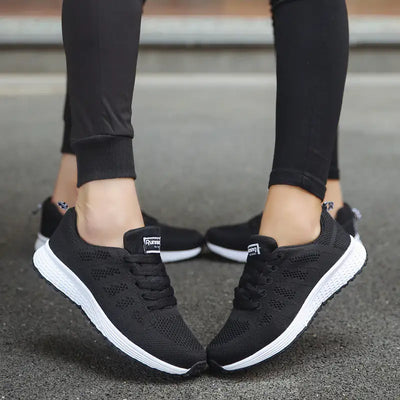 Women's sports sneakers, athletic shoes for running and training