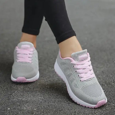 Women's sports sneakers, athletic shoes for running and training