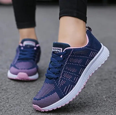 Women's sports sneakers, athletic shoes for running and training