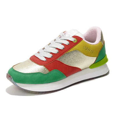 UrbanOG Trendy Sneakers for Women – Multi Color, Size 6 – 2024 Cute and Fashionable Women's Sneakers for Casual, Dress, and Everyday Style