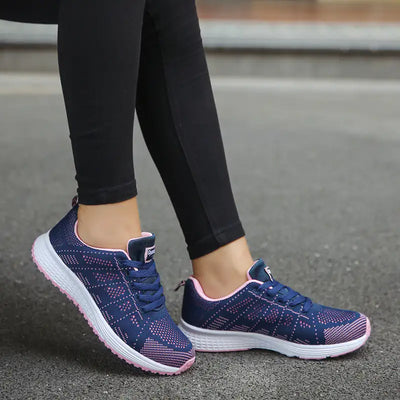 Women's sports sneakers, athletic shoes for running and training