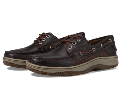 Sperry Men's Billfish 3-Eye Boat Shoes – Brown Leather Deck Shoes, Size 13, Comfortable and Durable Nautical Footwear