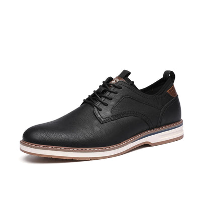 DECARSDZ Men's Dress Shoes – Casual Oxford Business Sneakers, Comfortable Lace-Up Walking Shoes for Work or Daily Wear